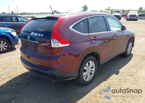 2013 Honda Cr-V Ex-L z USA, uszkodzony, nr VIN 5J6RM4H76DL081461